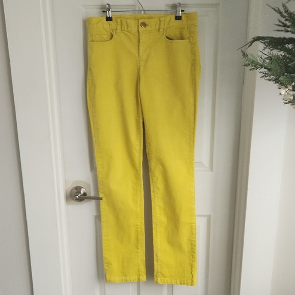 J. Crew Denim - J. Crew Yellow Corduroy Pants